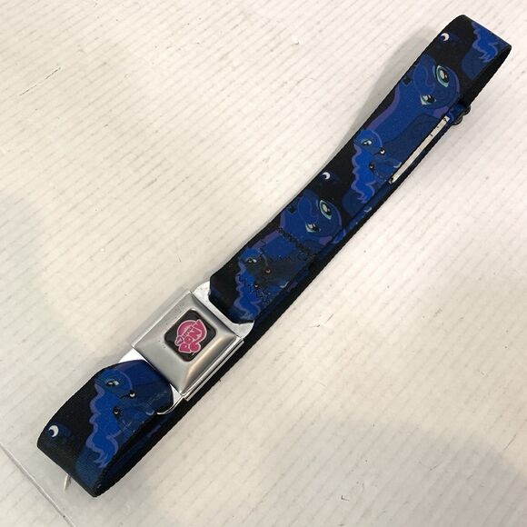 Buckle Down My Little Pony Belt 2013 Blue Seatbelt Adult OS Adjustable USA - Picture 1 of 9